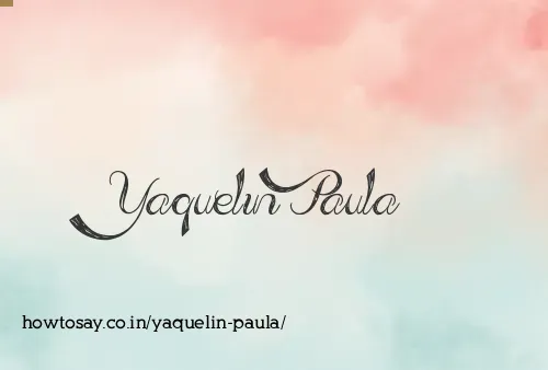 Yaquelin Paula