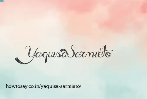 Yaquisa Sarmieto