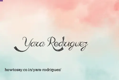 Yara Rodriguez