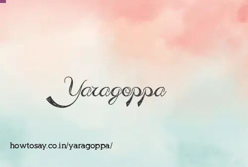 Yaragoppa