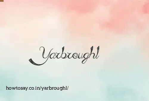 Yarbroughl