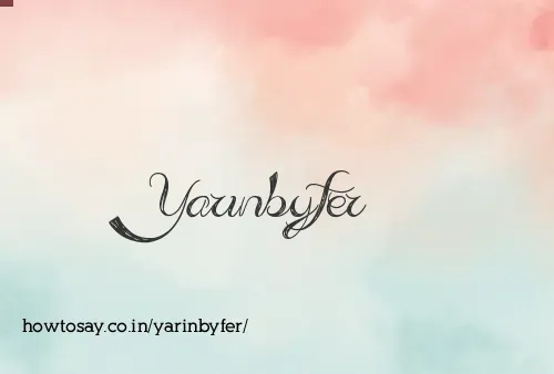 Yarinbyfer