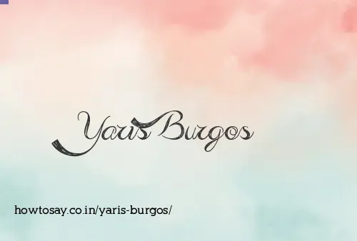 Yaris Burgos