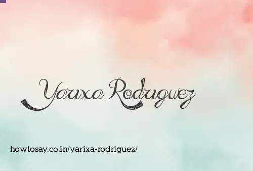 Yarixa Rodriguez
