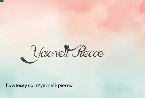 Yarnell Pierre