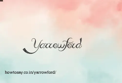 Yarrowford