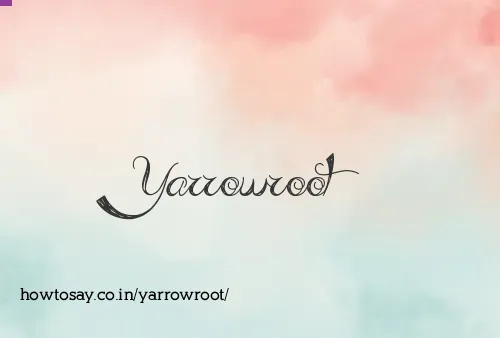 Yarrowroot