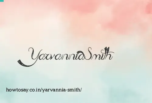Yarvannia Smith