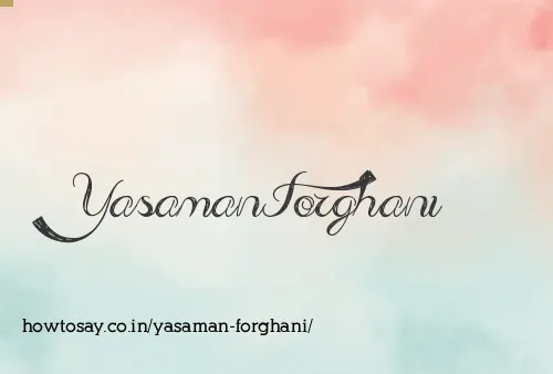 Yasaman Forghani