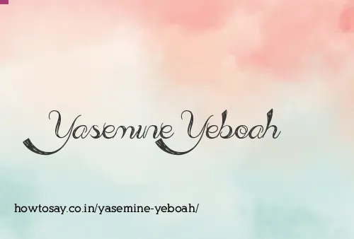 Yasemine Yeboah