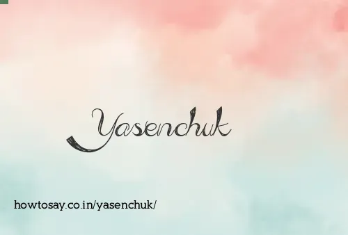 Yasenchuk