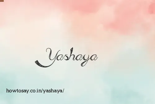 Yashaya