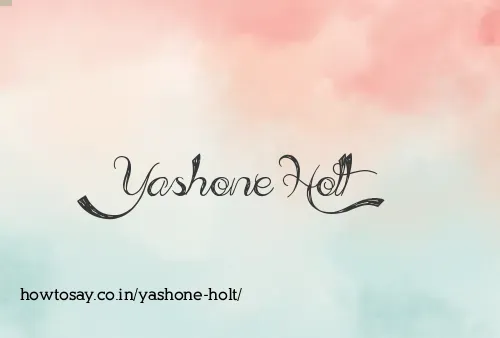 Yashone Holt