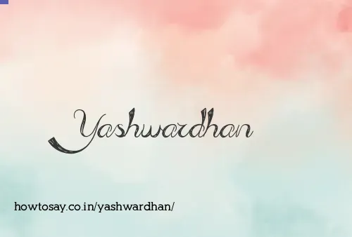 Yashwardhan