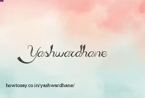Yashwardhane