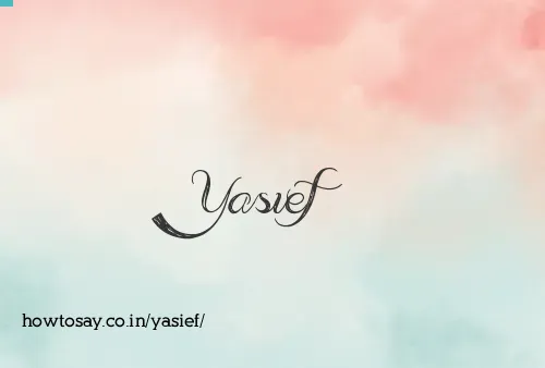 Yasief
