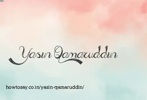 Yasin Qamaruddin