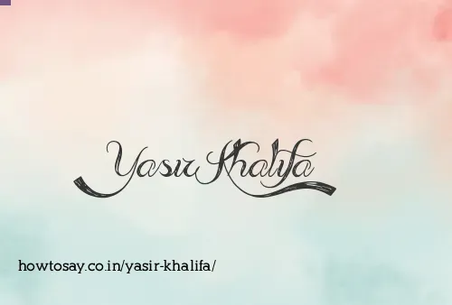 Yasir Khalifa