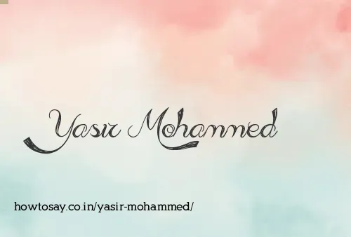 Yasir Mohammed