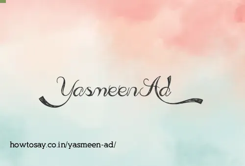 Yasmeen Ad