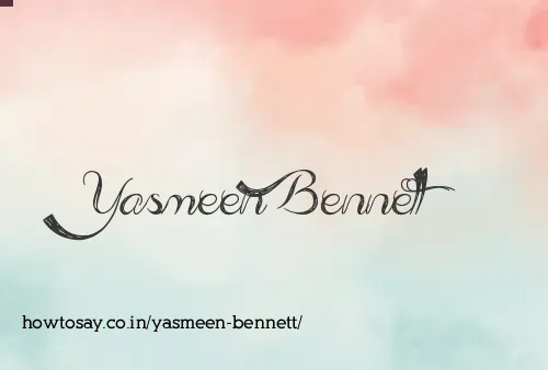 Yasmeen Bennett