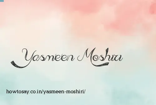 Yasmeen Moshiri