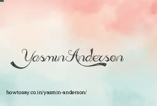 Yasmin Anderson