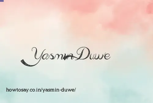 Yasmin Duwe