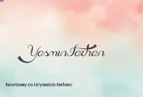 Yasmin Farhan
