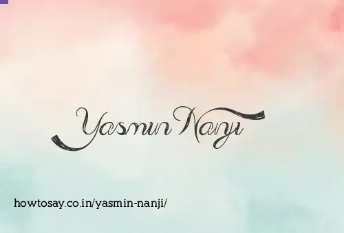 Yasmin Nanji