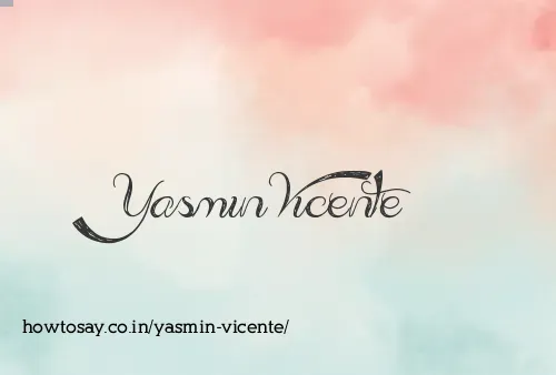 Yasmin Vicente