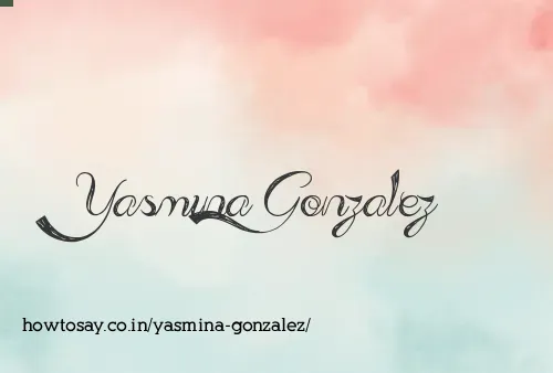 Yasmina Gonzalez