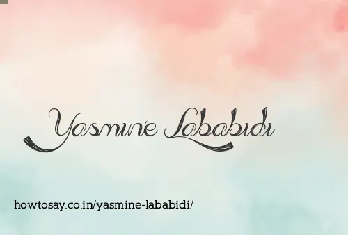 Yasmine Lababidi