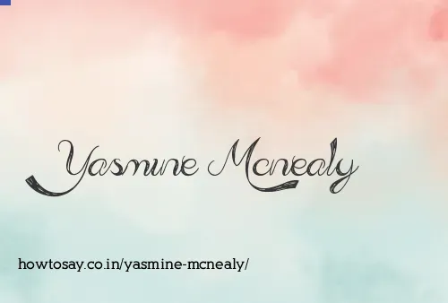 Yasmine Mcnealy