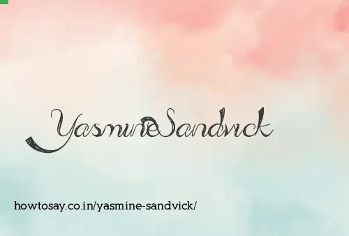 Yasmine Sandvick