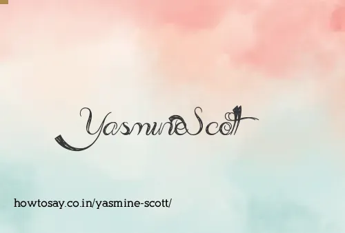 Yasmine Scott