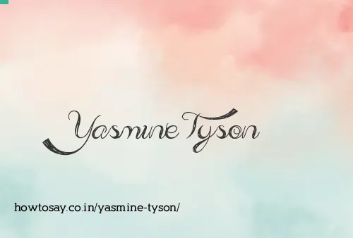 Yasmine Tyson