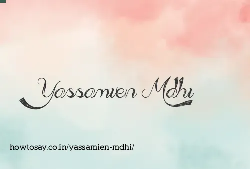Yassamien Mdhi