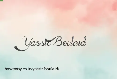 Yassir Boulaid