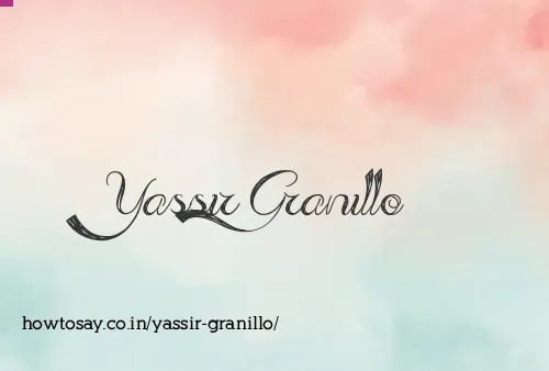 Yassir Granillo