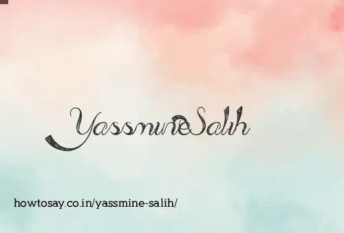 Yassmine Salih