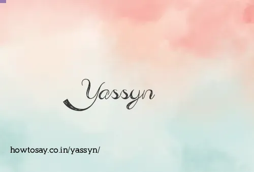 Yassyn