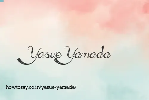 Yasue Yamada