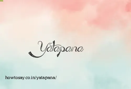 Yatapana