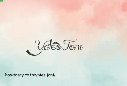Yates Joni