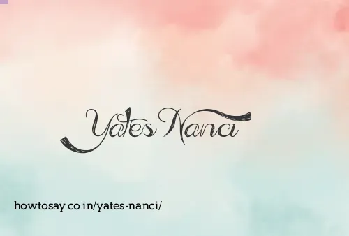 Yates Nanci