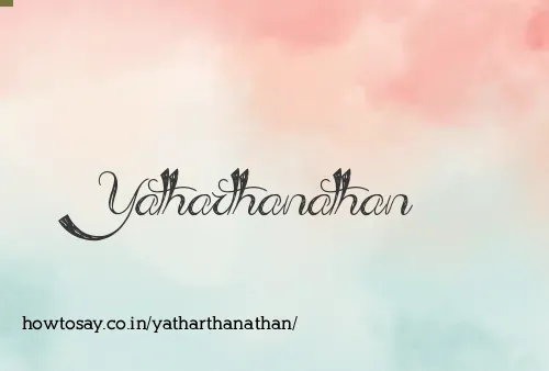 Yatharthanathan