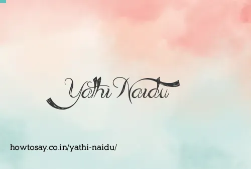 Yathi Naidu