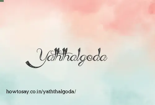 Yaththalgoda