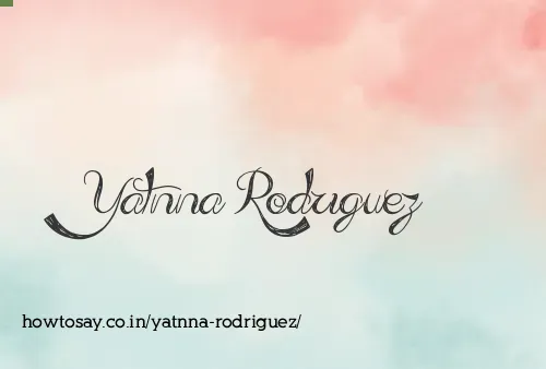 Yatnna Rodriguez